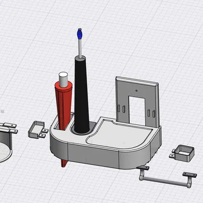Kệ Ổ Cắm Mô-đun Cho Bàn Chải Điện Phillips SonicCare