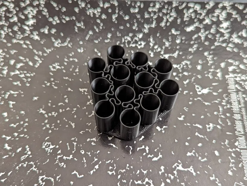 Giá Đựng Pin AAA In Chế Độ Xoắn Ốc - Image 3