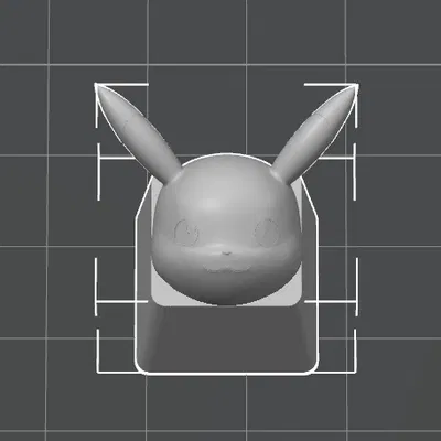 Keycap Pikachu Pokemon Cho Bàn Phím Cherry MX