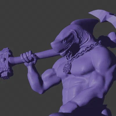 Chiến binh hải tặc man đao cá mập