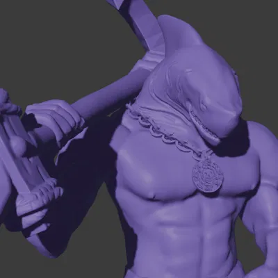 Chiến binh hải tặc man đao cá mập