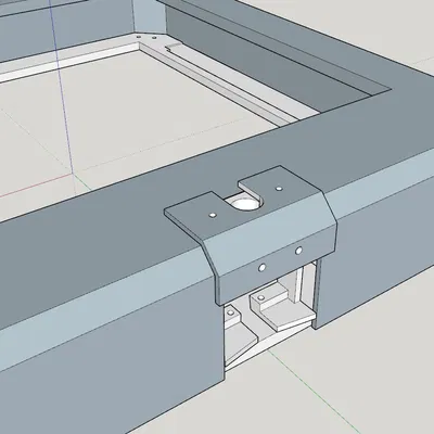 Giá Đỡ Dây Cáp Sau Cho Ender-7 V2 (Không phụ thuộc vỏ che)