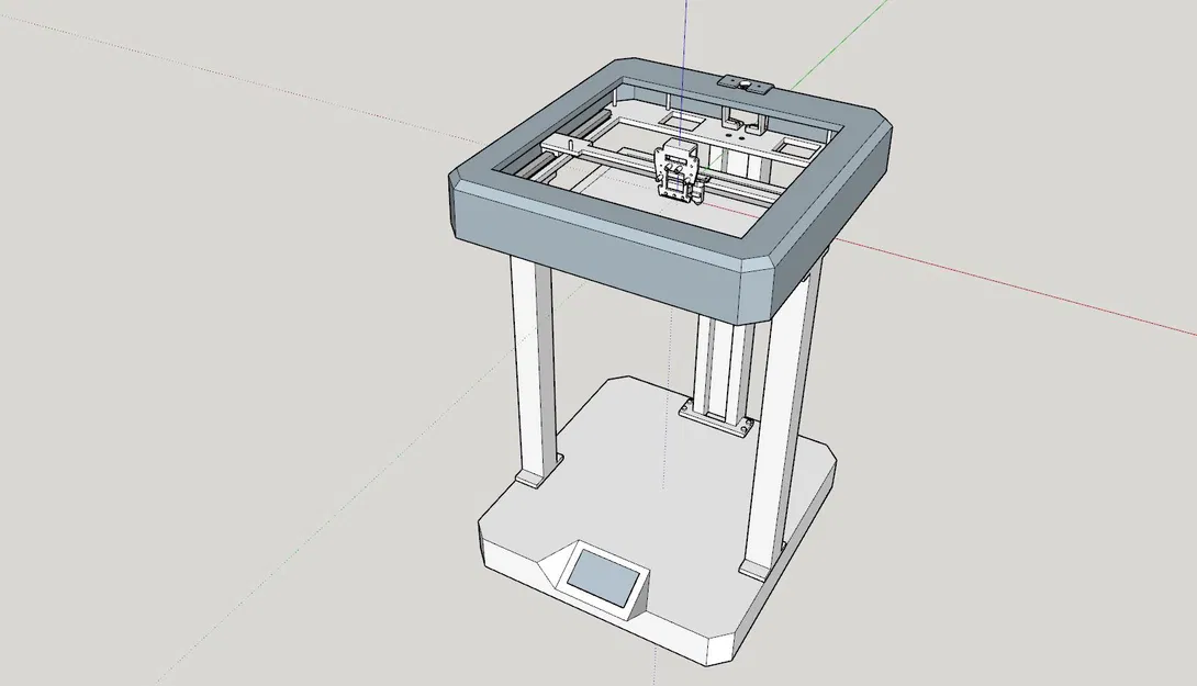 Giá Đỡ Dây Cáp Sau Cho Ender-7 V2 (Không phụ thuộc vỏ che) - Image 7