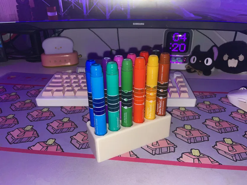 Kệ Đựng Bút Lông Khô Crayola Take Note! (Úp Nắp) - Image 1