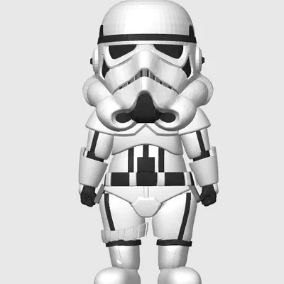 Stormtrooper Dễ Thương - Đa Sắc