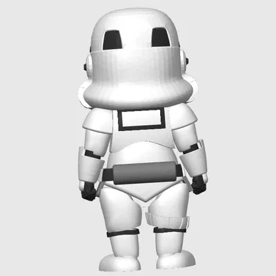 Stormtrooper Dễ Thương - Đa Sắc
