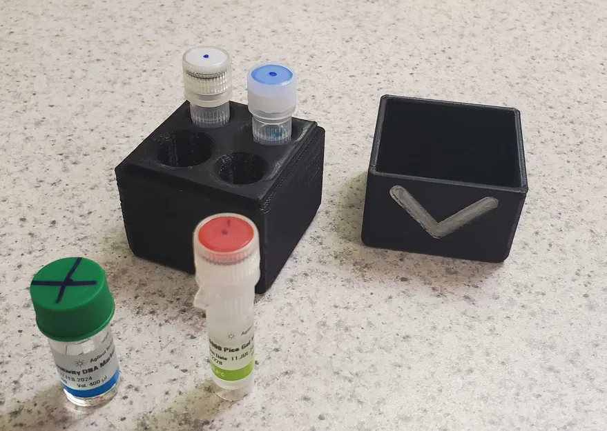 Hộp Đựng Thuốc Thử Agilent BioAnalyzer Màu Đen - Image 2