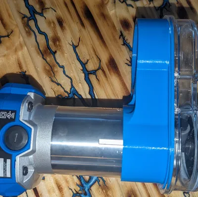 Phần trên đế hút bụi Sweepy V2 cho máy phay Kobalt