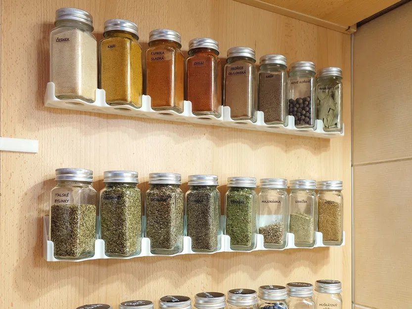 Kệ đựng hũ gia vị hình kim cương - Image 1