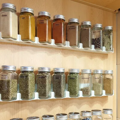 Kệ đựng hũ gia vị hình kim cương