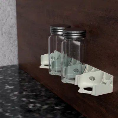 Kệ đựng hũ gia vị hình kim cương