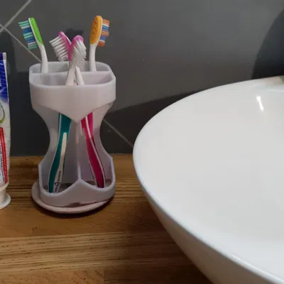 Vỉ chia bàn chải không cần support