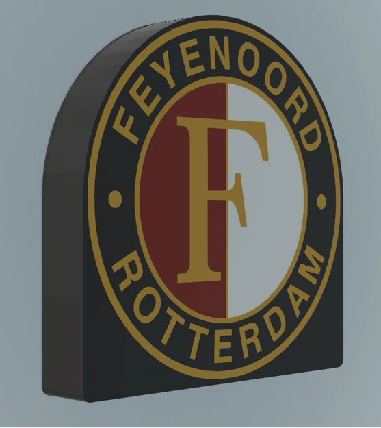 Hộp Đèn Logo Feyenoord Để Bàn - Image 2