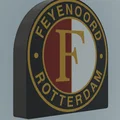 Hộp Đèn Logo Feyenoord Để Bàn - Thumbnail 2