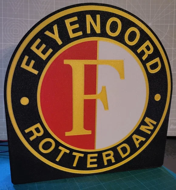 Hộp Đèn Logo Feyenoord Để Bàn - Image 4