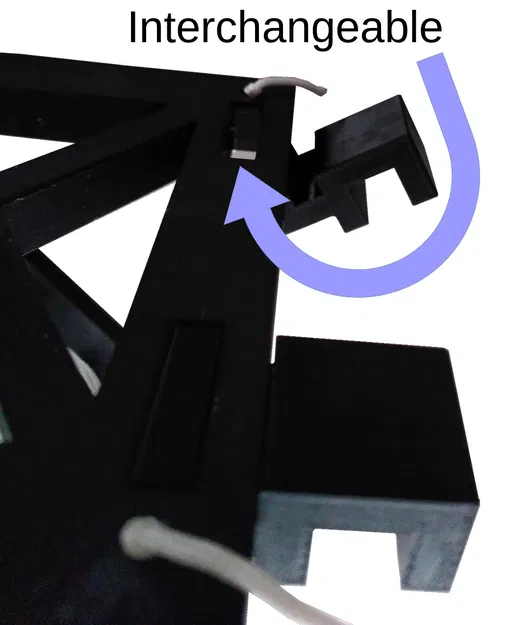 Kệ treo sáng tạo dùng lực ma sát dây - Image 3