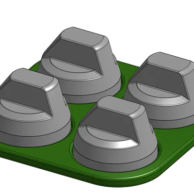 Khay Đựng Núm Vặn Bếp Ga