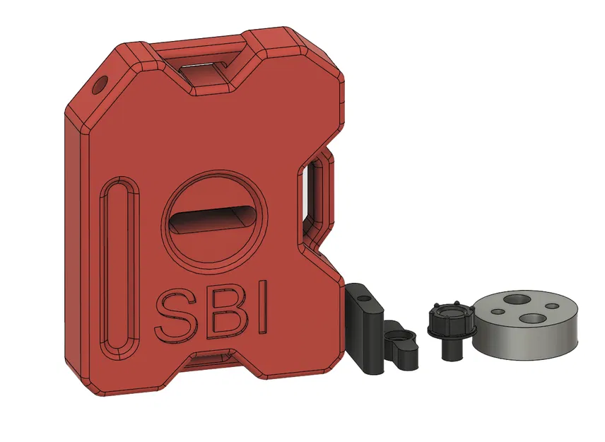 Bình Xăng Xe Off-Road Tỷ Lệ 1/10 - Image 2