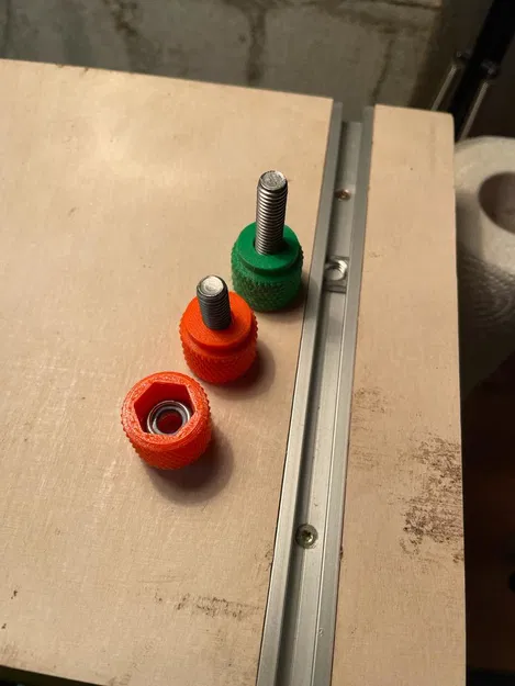 Ốc Vặn/Nút Vặn/Đai Ốc Ren Hoa Văn M3, M4, M5, M6, M8 - Image 3