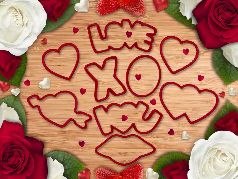 Khuôn Cắt Valentine Đơn Giản Không Chỉ Cho Bánh Quy :) - Image 1