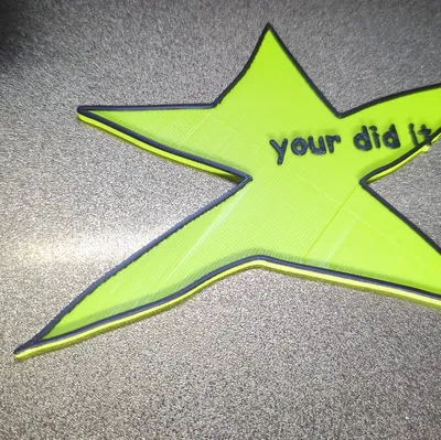 Mô hình giải thưởng meme "Your did it"