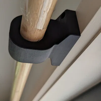 Giá Đỡ Thanh Treo Rèm Thay Thế