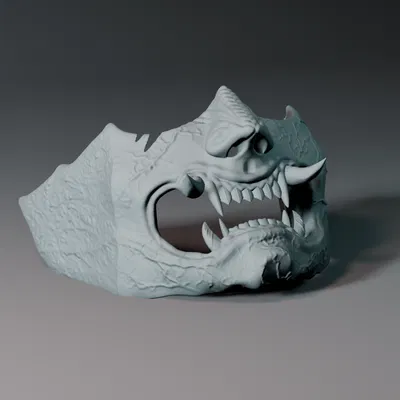 Mẫu Mặt Nạ Quỷ Số 05