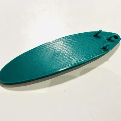 Móc khóa ván lướt sóng tích hợp thẻ NFC