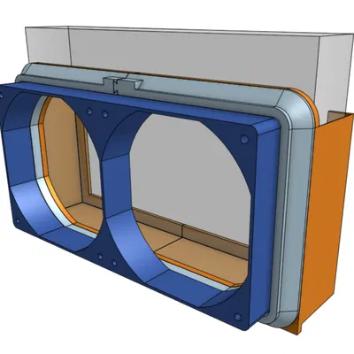 Bộ giữ quạt và lọc (cho thùng máy khóa kéo giá rẻ)