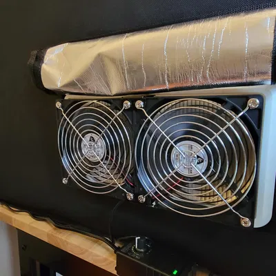 Bộ giữ quạt và lọc (cho thùng máy khóa kéo giá rẻ)