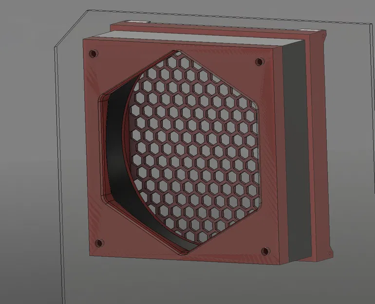 Adapter quạt 120mm và hộp lọc cho PRUSA Enclosure - Image 3