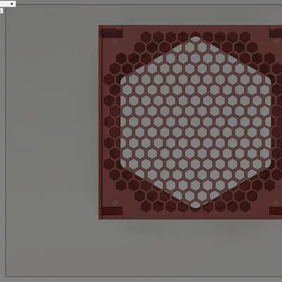 Adapter quạt 120mm và hộp lọc cho PRUSA Enclosure