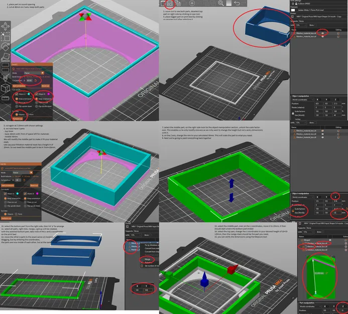Adapter quạt 120mm và hộp lọc cho PRUSA Enclosure - Image 11