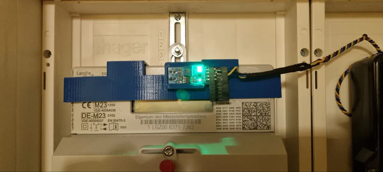 Giá đỡ Cảm biến xung Landys+Gyr E320 MH Series - Image 1