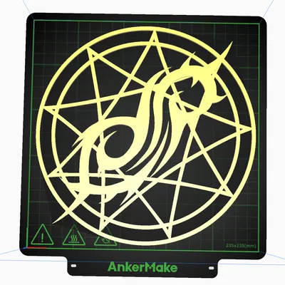 Logo Slipknot Treo Tường Siêu Ngầu