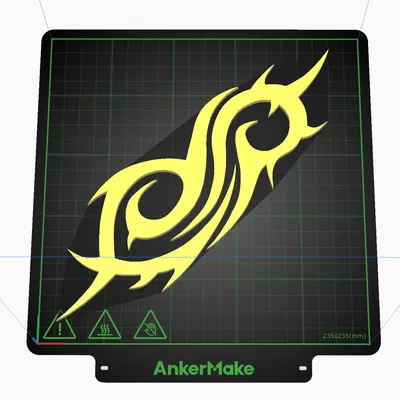 Logo Slipknot Treo Tường Siêu Ngầu