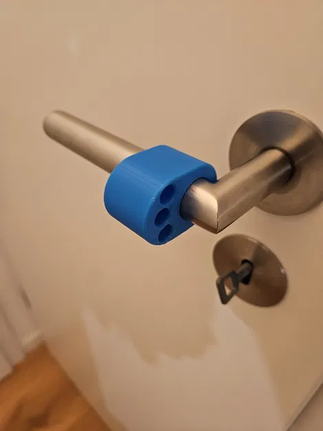 Chặn Tay Nắm Cửa - Bảo Vệ Tay Nắm Cửa Bằng TPU - Tay Nắm 19mm - Image 1