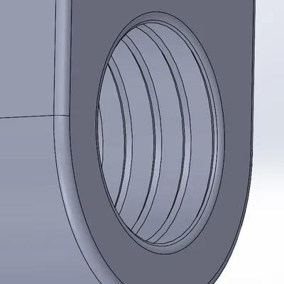 Chặn Tay Nắm Cửa - Bảo Vệ Tay Nắm Cửa Bằng TPU - Tay Nắm 19mm