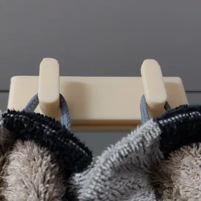 Móc Treo Khăn Đôi (Kính Dày 5-20mm)