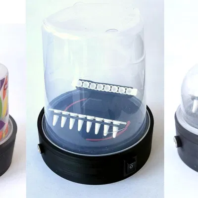 Máy ly tâm mini để bàn cho dải PCR và ống nghiệm