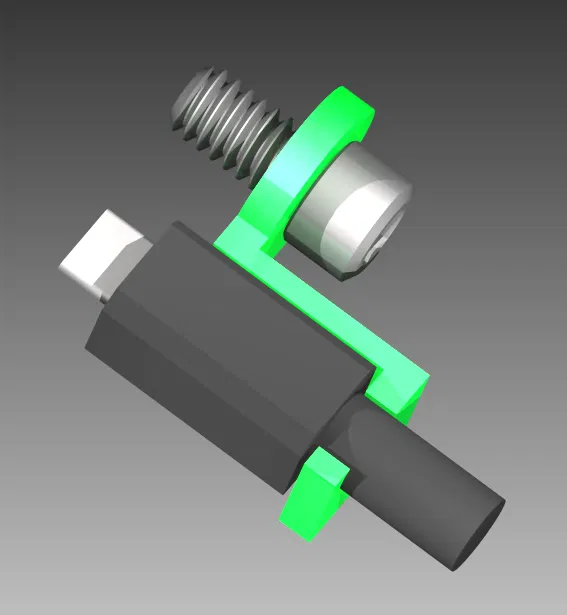 Giá đỡ cáp USB chống tuột cho Blue Yeti-Nano - Image 2