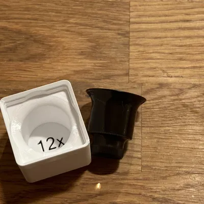 Kệ Gridfinity 1x1 cho Kính lúp thợ đồng hồ Bergeon 1458-A-12 (12x)