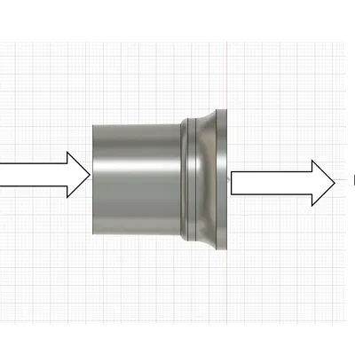 Adapter nối ống hút bụi BOSCH GAS 18v-1 với GSS 160 Multi