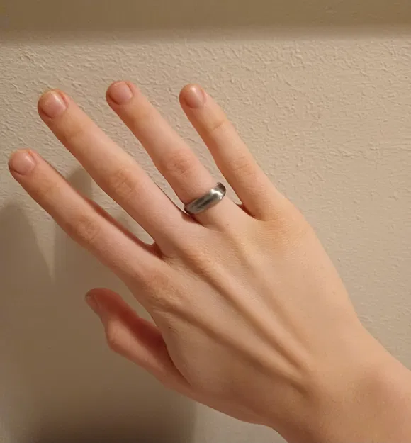 Nhẫn Bạc Thanh Lịch Đơn Giản - Image 1