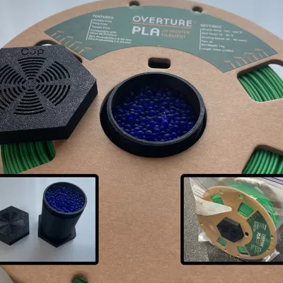 Hộp Đựng Chất Hút Ẩm/Gel Silica Cho Cuộn Dây Filament