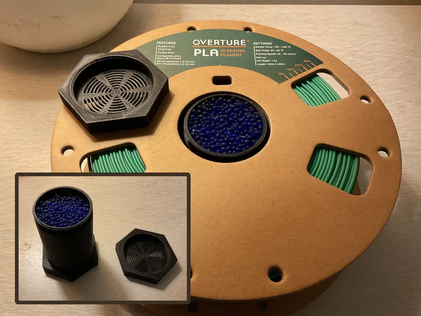 Hộp Đựng Chất Hút Ẩm/Gel Silica Cho Cuộn Dây Filament - Image 3