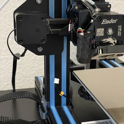 Dẫn Hướng Dây Cáp Dưới Cho Ender 3 V2 Khi Dùng Sprite Extruder
