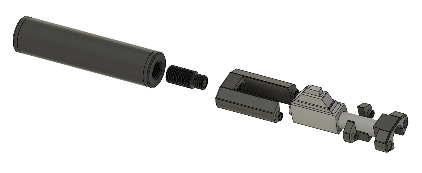 Adapter Giảm Thanh Weihrauch HW 57 - Image 3