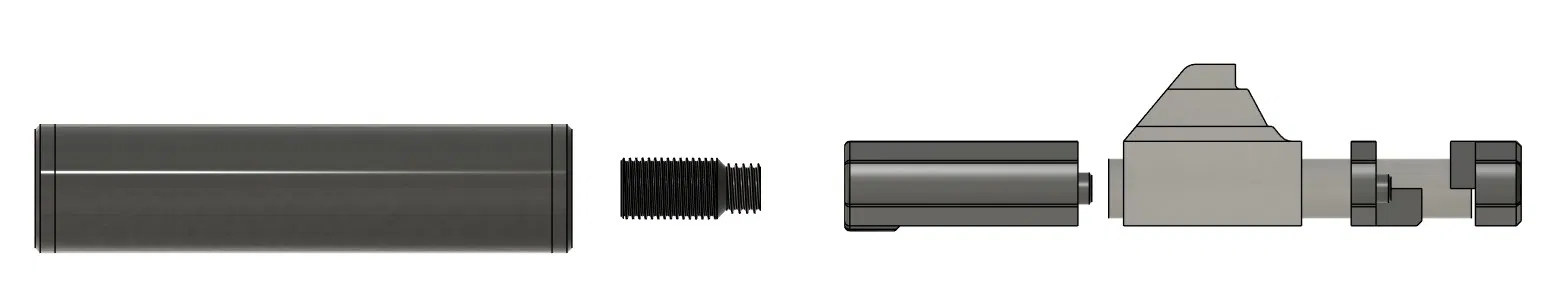 Adapter Giảm Thanh Weihrauch HW 57 - Image 4