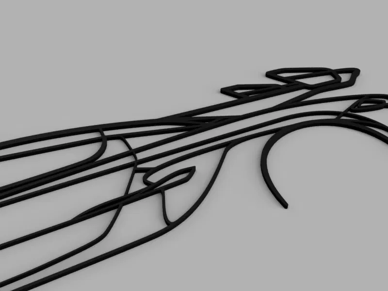 Tranh Tường Silhouette Koenigsegg Jesko - Image 2